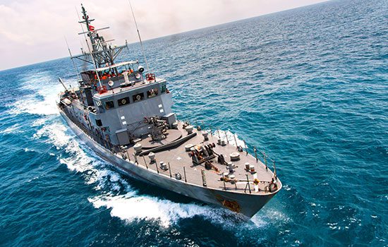 Naval Ship Sailing